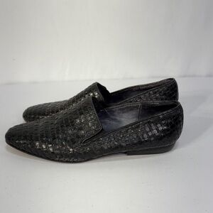 🐾 Sesto Meucci woven leather slip on Flats